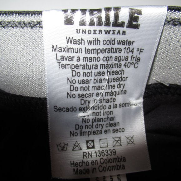 New With Tags Men's Virile Boxer Briefs Size S - Picture 4 of 6